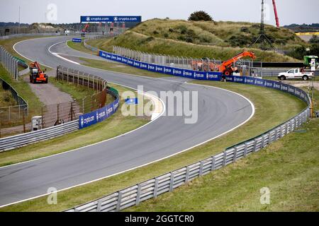 Illustrazione della pista durante il Gran Premio olandese di Formula 1 Heineken 2021, 13° round del Campionato del mondo di Formula uno FIA 2021 dal 3 al 5 settembre 2021 sul circuito di Zandvoort, a Zandvoort, Paesi Bassi - Foto Florent Gooden/DPPI Foto Stock