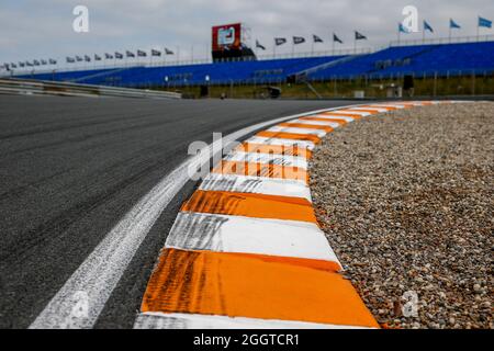 Illustrazione della pista durante il Gran Premio olandese di Formula 1 Heineken 2021, 13° round del Campionato del mondo di Formula uno FIA 2021 dal 3 al 5 settembre 2021 sul circuito di Zandvoort, a Zandvoort, Paesi Bassi - Foto Florent Gooden/DPPI Foto Stock