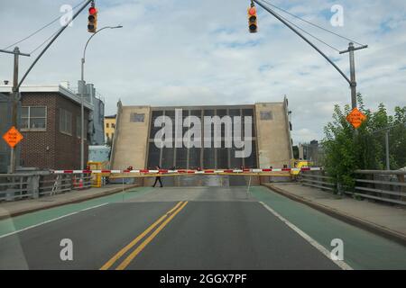 Terza strada ponte sul canale Gowanus Brooklyn NYC Foto Stock