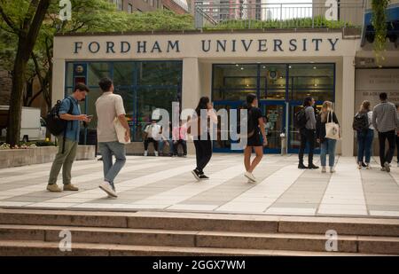 Fordham University Lincoln Center Campus Manhattan NYC Foto Stock