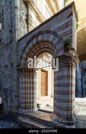 Perugia, Italia. 16 aprile 2019. Perugia, Italia, la città medievale Credit: Independent Photo Agency/Alamy Live News Foto Stock