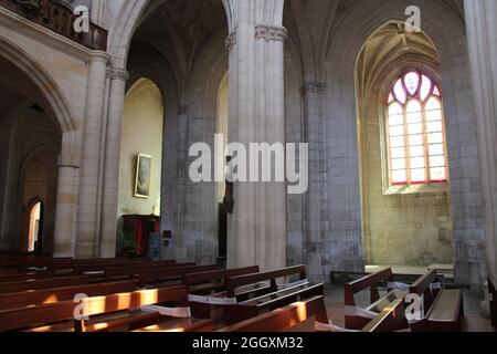 la nostra signora di presunzione cattedrale di lucon in vandea (francia) Foto Stock