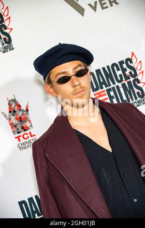 Los Angeles, Stati Uniti. 03 Settembre 2021. Dylan Owens partecipa al 24th Annual Dances with Films Festival Short Films Premieres al TCL Chinese Theatre, Los Angeles, CA il 3 settembre 2021 Credit: Eugene Powers/Alamy Live News Foto Stock