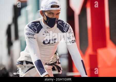 Zandvoort, Paesi Bassi. 4 settembre 2021. Pierre Gasly (fra) AlphaTauri. Gran Premio d'Olanda, sabato 4 settembre 2021. Zandvoort, Paesi Bassi. Credit: James Moy/Alamy Live News Foto Stock