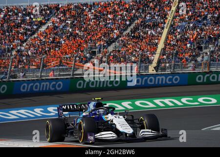 Zandvoort, Niederlande. 4 settembre 2021. 04.09.2021, Circuit Park Zandvoort, Zandvoort, FORMULA 1 HEINEKEN GRAN PREMIO D'OLANDA 2021, nella foto Nicholas Latifi (CAN # 6), Williams Racing Credit: dpa/Alamy Live News Foto Stock