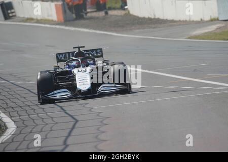 Zandvoort, Niederlande. 4 settembre 2021. 04.09.2021, Circuit Park Zandvoort, Zandvoort, FORMULA 1 HEINEKEN GRAN PREMIO D'OLANDA 2021, nella foto George Russel (GBR # 63), Williams Racing Credit: dpa/Alamy Live News Foto Stock