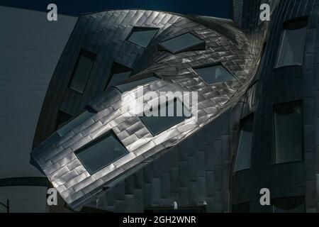 La Cleveland Clinic di Frank Gehry, Las Vegas, prima della sua apertura. Foto Stock