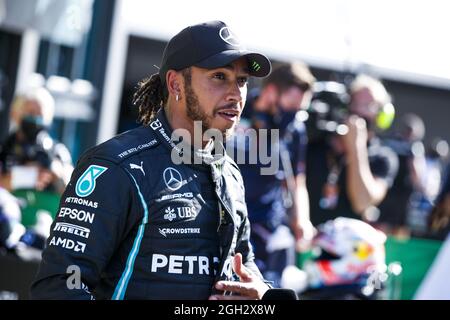 HAMILTON Lewis (gbr), Mercedes AMG F1 GP W12 e Performance, ritratto durante il Gran Premio di Formula 1 olandese Heineken 2021, 13° round del Campionato del mondo di Formula 1 FIA 2021 dal 3 al 5 settembre 2021 sul circuito di Zandvoort, a Zandvoort, Olanda Foto Stock