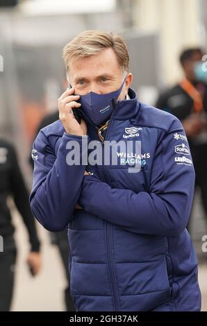 Zandvoort, Niederlande. 4 settembre 2021. 04.09.2021, Circuit Park Zandvoort, Zandvoort, FORMULA 1 HEINEKEN GRAN PREMIO D'OLANDA 2021, nella foto del team principal Jost Capito (Willams) Credit: dpa/Alamy Live News Foto Stock