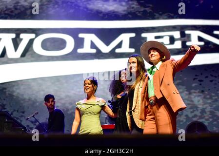 Napa California, Stati Uniti. 03 settembre 2021 - Highwomen in performance al BottleRock Festival 2021. Credit: Ken Howard/Alamy Live News Foto Stock