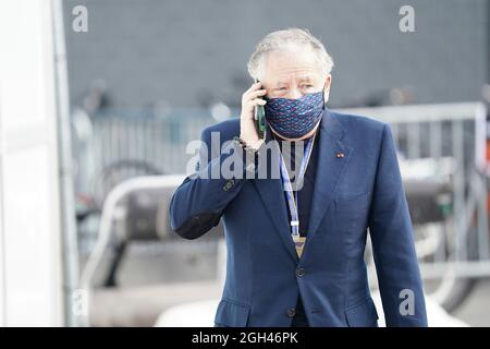 Zandvoort, Niederlande. 4 settembre 2021. 04.09.2021, Circuit Park Zandvoort, Zandvoort, FORMULA 1 HEINEKEN GRAN PREMIO D'OLANDA 2021, nella foto del Presidente FIA Jean Todt Credit: dpa/Alamy Live News Foto Stock