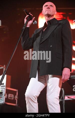 Heaven 17 si esibisce a Sheffield City Hall , UK , 04.09.2021 Foto Stock