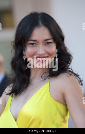 Venezia, Italia. 4 settembre 2021. Iazua Larios partecipa al Sundown Premiere nell'ambito del 78° Festival Internazionale del Cinema di Venezia, il 04 settembre 2021. Photo by Paolo Cotello/imageSPACE Credit: Imagespace/Alamy Live News Foto Stock