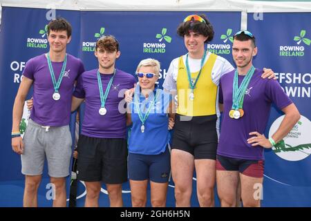 Bantry, West Cork, Irlanda. 5 settembre 2021. Bantry Rowing Club ha ospitato campionati nazionali di canottaggio offshore a Bantry questo fine settimana. Credit: Karlis Dzjamko/Alamy Live News Foto Stock