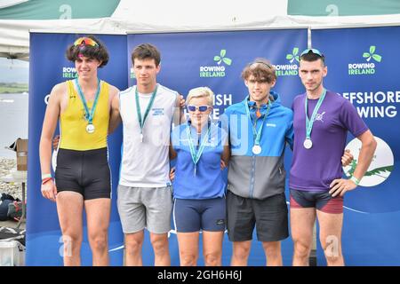 Bantry, West Cork, Irlanda. 5 settembre 2021. Bantry Rowing Club ha ospitato campionati nazionali di canottaggio offshore a Bantry questo fine settimana. Credit: Karlis Dzjamko/Alamy Live News Foto Stock