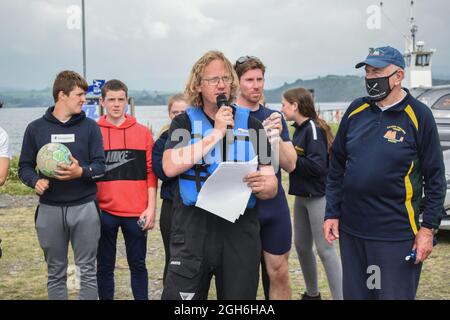 Bantry, West Cork, Irlanda. 5 settembre 2021. Bantry Rowing Club ha ospitato campionati nazionali di canottaggio offshore a Bantry questo fine settimana. Credit: Karlis Dzjamko/Alamy Live News Foto Stock