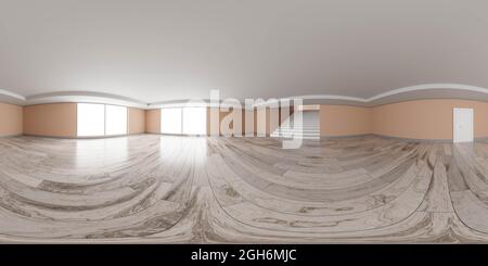 mappa ambiente completa a 360 gradi panorama rappresentazione 3d illustrazione hdri hdr vr stile Foto Stock