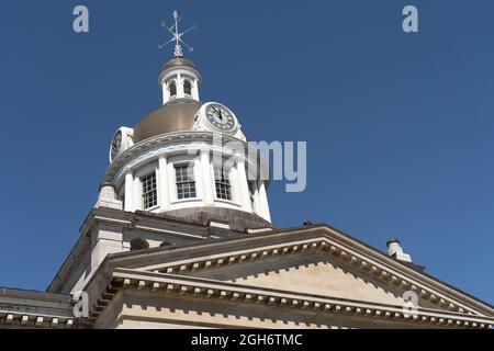 Municipio, Ontario Street, Kingston, Ontario, Canada Foto Stock