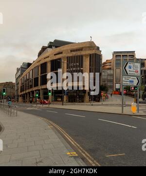 John Lewis Shopping Centre per lo shopping per la casa, Edimburgo, Scozia, Regno Unito Foto Stock