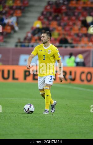 Alin Tosca durante la Romania Liechtenstein , WC gioco di qualificazione 05.09.2021 , Bucarest Foto Stock