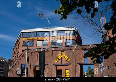 Frydelund Oslomet - Oslo Metropolitan University a Oslo, Norvegia, Europa Foto Stock