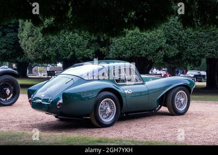 1955 DB3S Coupé all'Hampton Court Concours D' Elegance 2021 Foto Stock