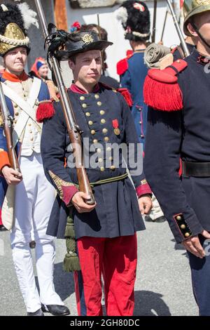 La Miaou Festival a Combloux : Bersagkier Foto Stock