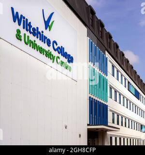 Wiltshire College e University Center a Salisbury, Regno Unito Foto Stock