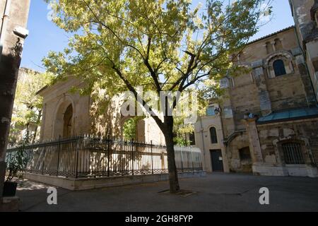 Monumento famoso della città di Valence in Francia: 'Ciondolo di Valence' Foto Stock