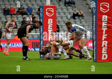 Dacia Magic Weekend Sabato 4 e 5 settembre 2021, Super League Leigh Centurions / Hull Kingston allo stadio St James Park, Newcastle upon Tyne Foto Stock