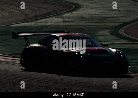 Piloti: Jurgen Haring, Bobby Gonzales, Wolfgang Triller e Marco Seefried della Herberth Motorsport con Porsche 911 GT3 R (991 II) durante LA 24H BARCELLONA HANKOOK 2021 Race al Circuit de Catalunya. Foto Stock