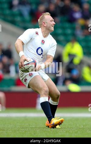 Inghilterra's Shane Geraghty (London Irish) - Rugby Union - Inghilterra XV v Barbarians - Twickenham Stadium - Londra - 31052015 Foto Stock