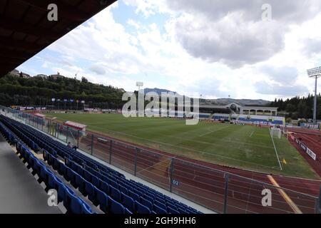 Immagine #: 39239677 5 Settembre 2015 - Serravalle, Regno Unito - una panoramica generale dello Stadio di San Marino..euro 2016 Qualifiche - San Marino vs Inghilterra - Stadio di San Marino - San Marino - 5 Settembre 2015 - Foto David Klein Foto Stock