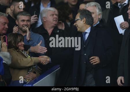Il proprietario di Everton Farhad Moshiri durante la partita di Emirates fa Cup al Goodison Park. Il credito fotografico dovrebbe essere: Philip Oldham/Sportimage via PA Images Foto Stock