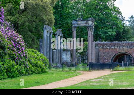 Splendida foto dell'architettura di Windsor Foto Stock