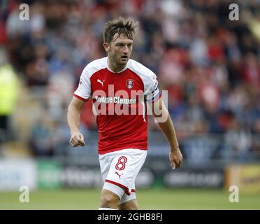 Lee Frecklington di Rotherham Utd durante la stagione amichevole al Aesseal New York Stadium, Rotherham. Data foto: 21 luglio 2017. Il credito dovrebbe essere: Simon Bellis/Sportimage via PA Images Foto Stock