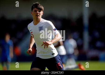 Bobby Duncan d'Inghilterra durante la partita di gruppo al Bank's Stadium, Walsall. Data foto 7 maggio 2018. Il credito d'immagine dovrebbe essere: Malcolm Couzens/Sportimage via PA Images Foto Stock