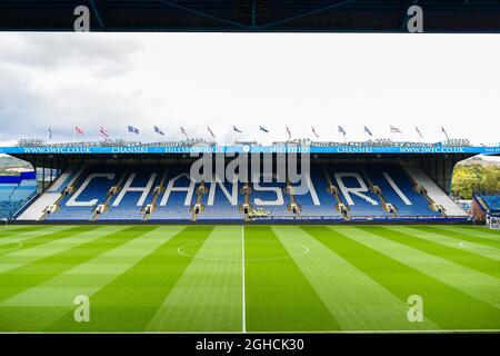 Il campo di Hillsborough precede la partita del campionato Sky Bet all'Hillsborough Stadium di Sheffield. Data foto 15 settembre 2018. Il credito dell'immagine dovrebbe leggere: Harry Marshall/Sportimage via PA Images Foto Stock