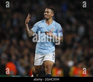 Durante la partita UEFA Champions League Group H all'Etihad Stadium di Manchester. Data foto 7 novembre 2018. Il credito dovrebbe essere: Simon Bellis/Sportimage via PA Images Foto Stock