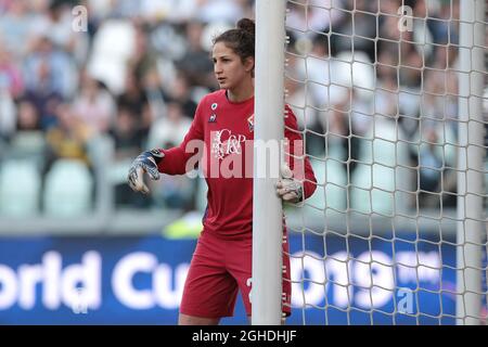 Francesca Durante di Fiorentina durante la Serie Donna Una partita allo Stadio Allianz di Torino. Data foto 24 marzo 2019. Il credito d'immagine dovrebbe essere: Jonathan Moscrop/Sportimage via PA Images Foto Stock