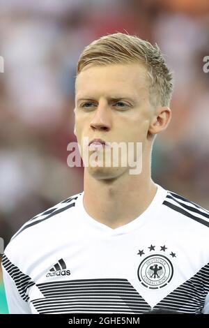 Timo Baumgartl in Germania durante la partita UEFA Under-21 Championship allo Stadio Friuli. Data foto: 30 giugno 2019. Il credito d'immagine dovrebbe essere: Jonathan Moscrop/Sportimage via PA Images Foto Stock