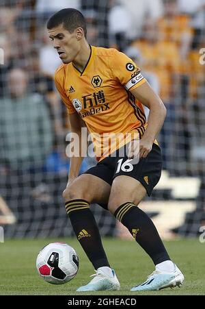 Wolverhampton Wanderers' Conor Coady durante la loro partita della UEFA Europa League contro Pyunik a Molineux, Wolverhampton. Data foto: 15 agosto 2019. Il credito dovrebbe essere: Darren Staples/Sportimage via PA Images Foto Stock