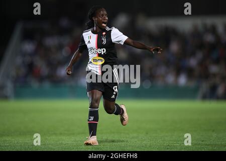 Eniola Aluko della Juventus durante la partita UEFA Womens Champions League allo Stadio Giuseppe Moccagatta - Alessandria, Torino. Data foto: 11 settembre 2019. Il credito d'immagine dovrebbe essere: Jonathan Moscrop/Sportimage via PA Images Foto Stock