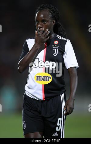 Eniola Aluko della Juventus durante la partita UEFA Womens Champions League allo Stadio Giuseppe Moccagatta - Alessandria, Torino. Data foto: 11 settembre 2019. Il credito d'immagine dovrebbe essere: Jonathan Moscrop/Sportimage via PA Images Foto Stock