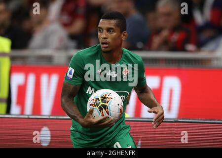 Dalbert di ACF Fiorentina durante la Serie A allo Stadio Giuseppe Meazza, Milano. Data foto: 29 settembre 2019. Il credito d'immagine dovrebbe essere: Jonathan Moscrop/Sportimage via PA Images Foto Stock