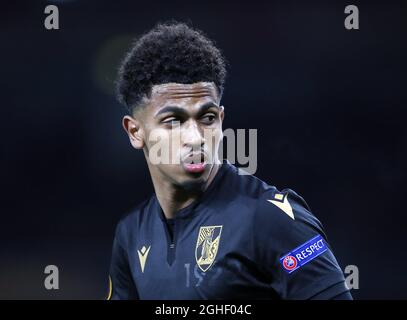 Marcus Edwards di Vitoria Guimaraes durante la partita della UEFA Europa League all'Emirates Stadium di Londra. Data foto: 24 ottobre 2019. Il credito dovrebbe essere: David Klein/Sportimage via PA Images Foto Stock