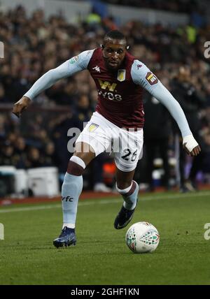Jonathan Kodjia di Aston Villa durante la partita della Carabao Cup a Villa Park, Birmingham. Data foto: 30 ottobre 2019. Il credito dovrebbe essere: Darren Staples/Sportimage via PA Images Foto Stock