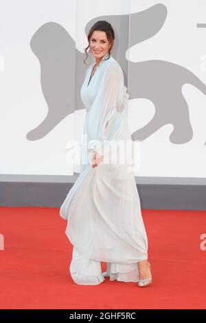 Venezia, . 06 settembre 2021. 78th Venice Film Festival 2021, Red Carpet 'la Cajaa' .Pictured: Guest Credit: Independent Photo Agency/Alamy Live News Foto Stock