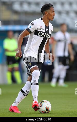 Il difensore portoghese di Parma Calcio Bruno Alves durante la serie A allo Stadio Grande Torino. Data foto: 20 giugno 2020. Il credito d'immagine dovrebbe essere: Jonathan Moscrop/Sportimage via PA Images Foto Stock