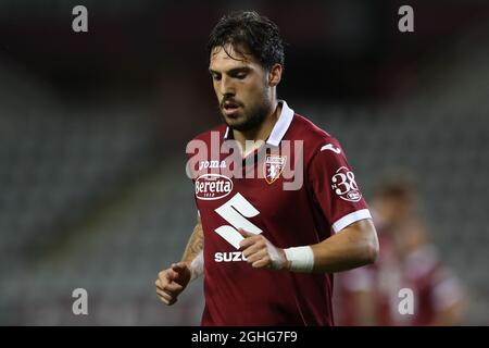 L'attaccante italiano del Torino FC Simone Verdi durante la Serie A allo Stadio Grande Torino. Data foto: 8 luglio 2020. Il credito d'immagine dovrebbe essere: Jonathan Moscrop/Sportimage via PA Images Foto Stock